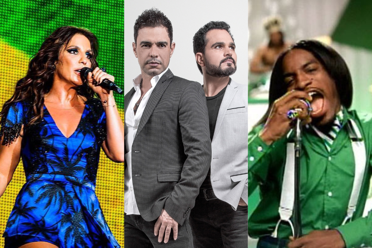 As 7 músicas mais tocadas no Brasil em 2004